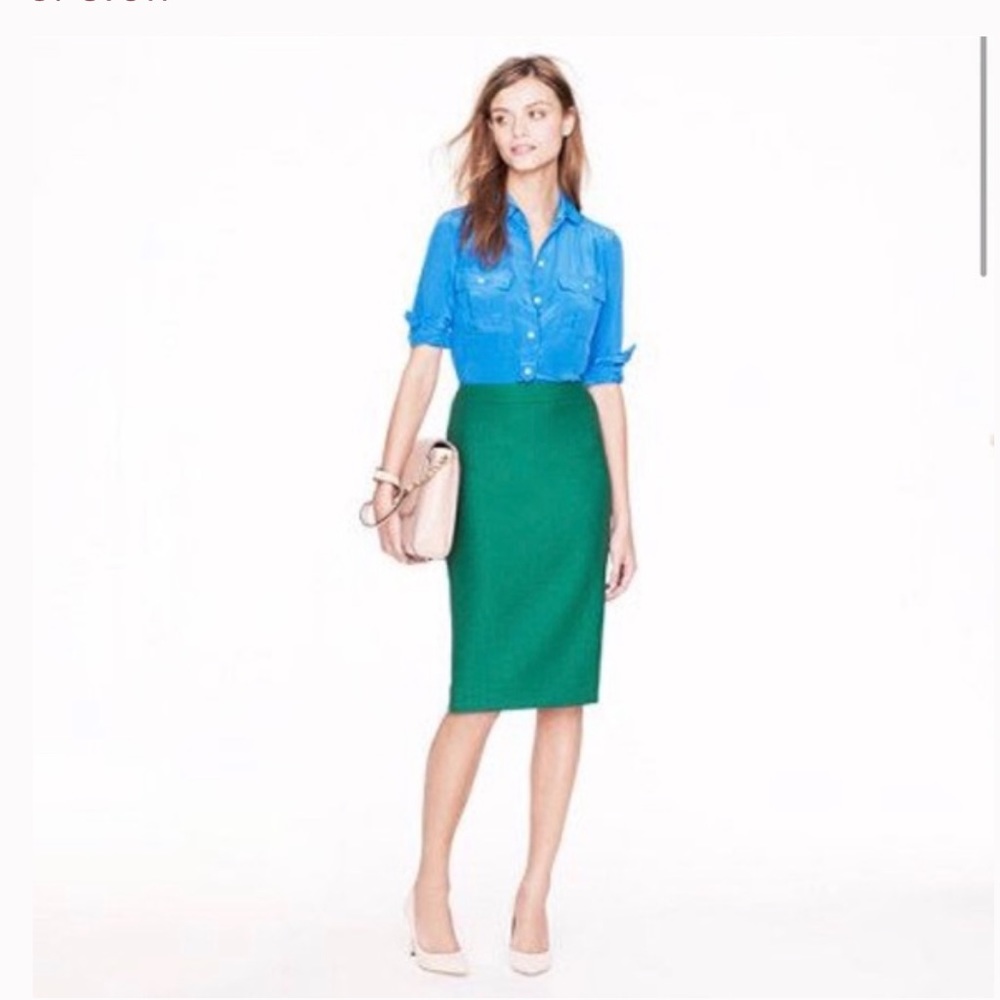 J. Crew No. 2 pencil skirt sz 8